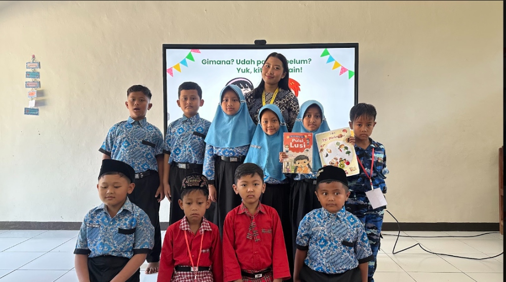 Kegiatan Edukasi Interaktif di SDN 2 Wonoanti oleh KKN-PPM UGM 2026
