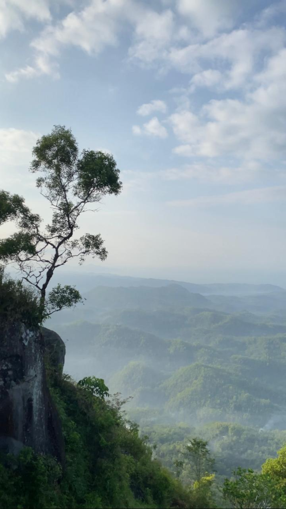 Pesona Alam Puncak Gunung Sepang Wonoanti